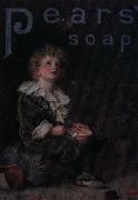 Sir John Everett Millais reklamtavla for pears pears soap med bubblor Spain oil painting reproduction